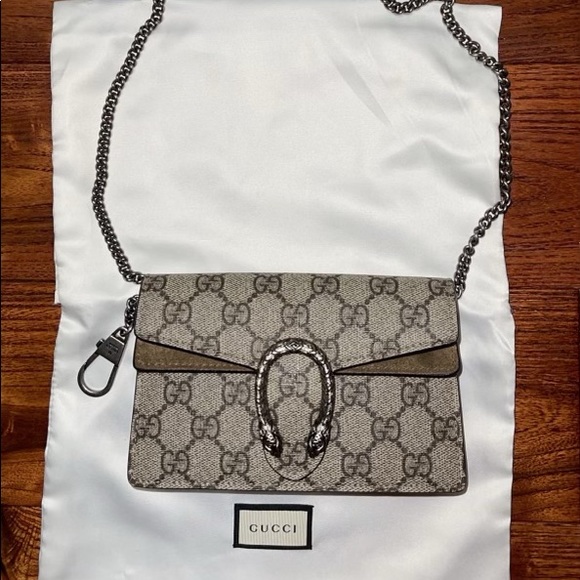Gucci Handbags - GUCCI Super Mini GG Supreme Dionys
